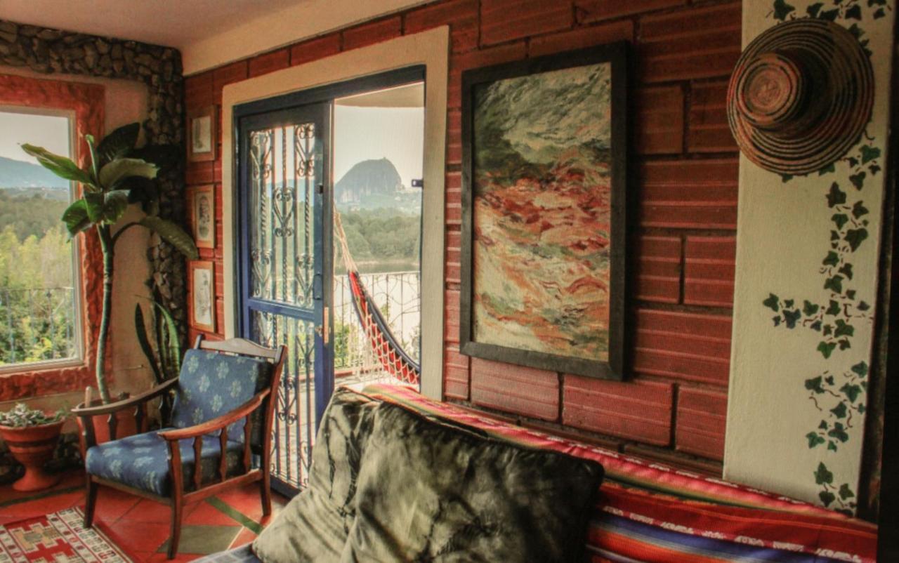 Casa Encuentro Ecolodge, Outdoor Gym And Yoga Guatapé Buitenkant foto