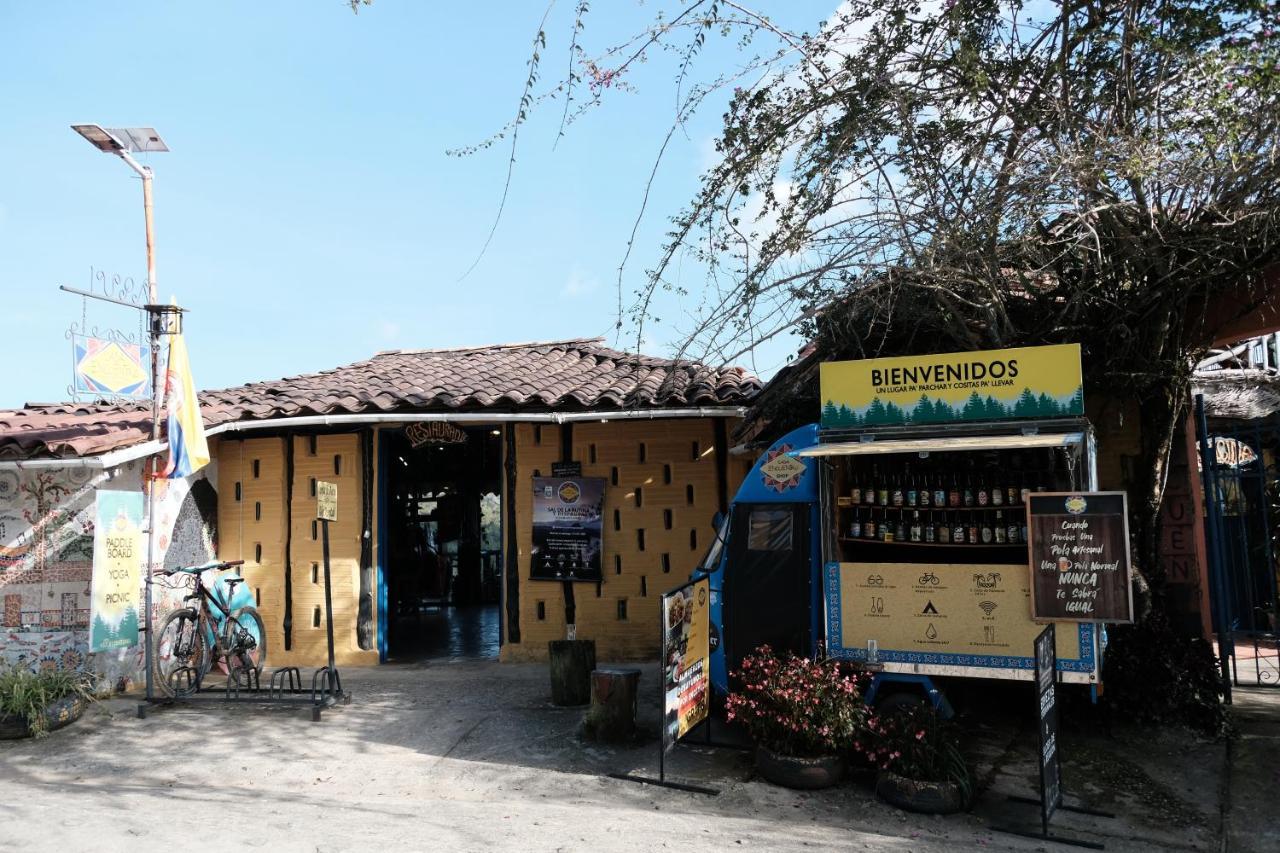 Casa Encuentro Ecolodge, Outdoor Gym And Yoga Guatapé Buitenkant foto