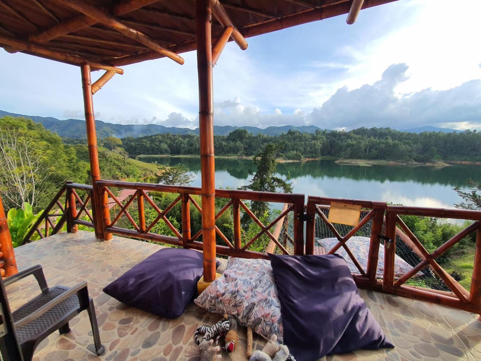 Casa Encuentro Ecolodge, Outdoor Gym And Yoga Guatapé Buitenkant foto